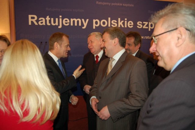 Spotkanie z premierem Donaldem Tuskiem, Olecko 2009